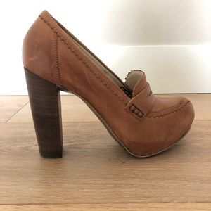 Boutique 9 “Night” Stacked Heel Loafers